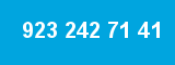 923 242 71 41 923 242 71 41